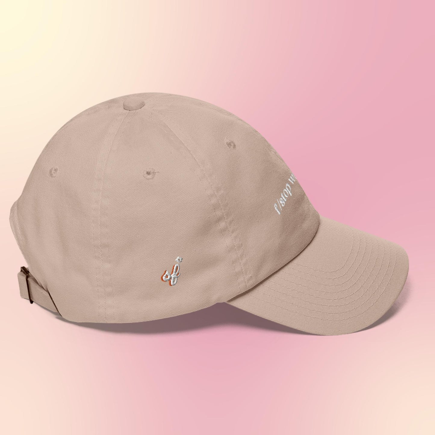 "f/stop won't stop" Dad Hat