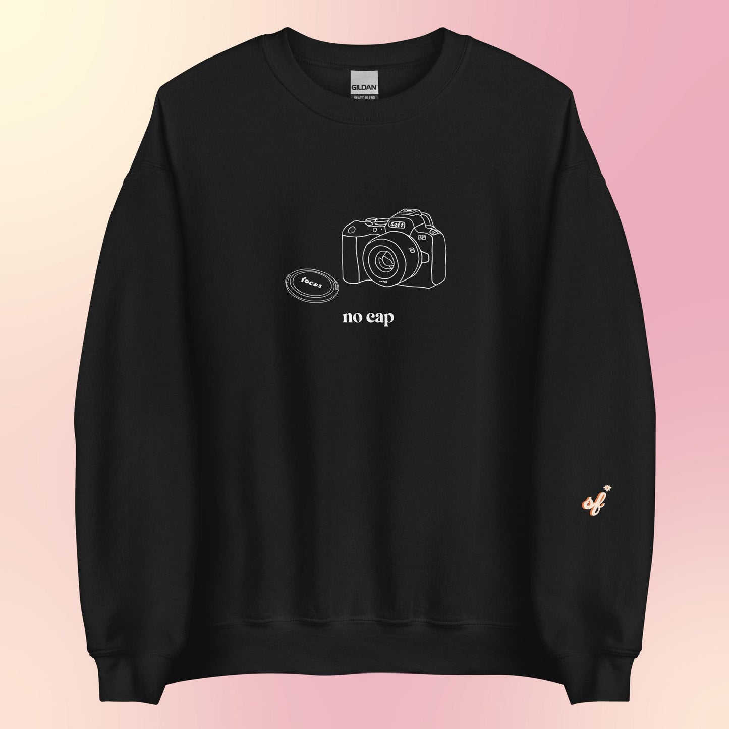 "no cap" Crewneck Sweatshirt