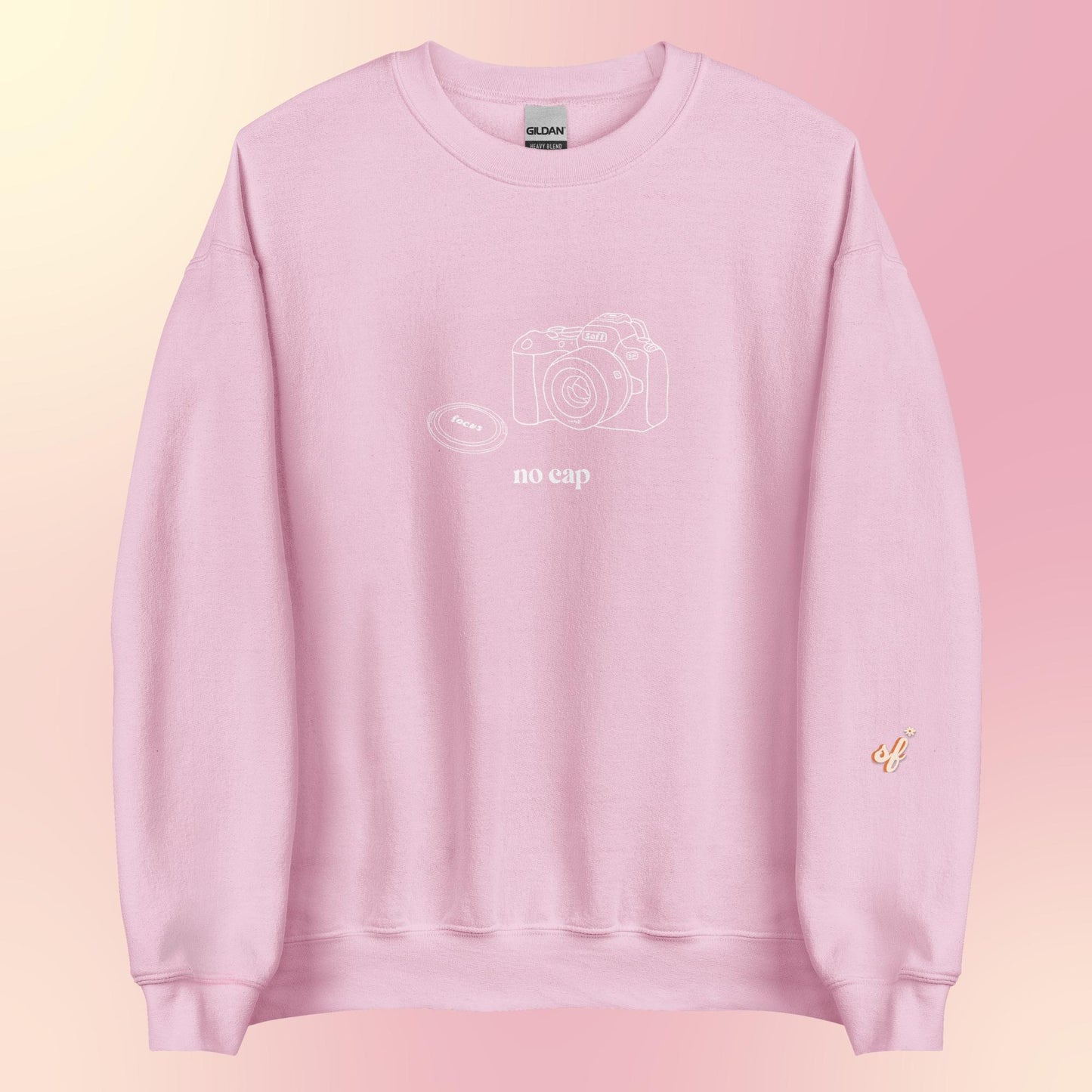 "no cap" Crewneck Sweatshirt