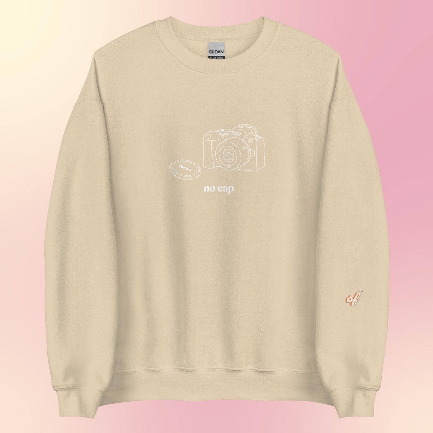 "no cap" Crewneck Sweatshirt